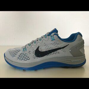 NEW Men’s Nike Lunarglide 5 (599160-003) Grey/Blue
